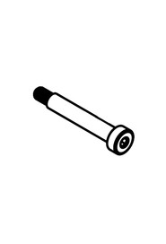 M8 x 10 x 55mm long hex socket shoulder bolt  #NA291057000