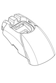 Ttb.4055 top tank moulding (graphite grey)  #NA903157000