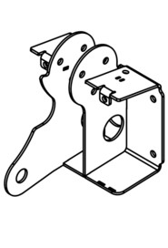 Tgb 3045 handle mount weld assembly z/pl  #NA903612000