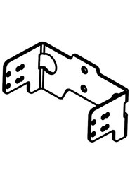 Contactor bracket (tgb) painted silver  #NA903572000