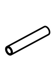 10mm o/d x 1mm wall thickness  s/steel tube cut to length (0.060)  #NA903663000
