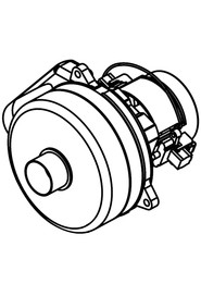 24v tangential discharge 2-stage vac motor assembly  #NA903473000