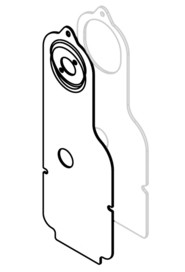 Charger & pcb cover plate #NA902707000