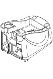 Tt.4055 bottom tank moulding (graphite) ep  #NA237689000