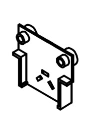 Flame retardant terminal block cover  #NA229511000