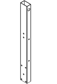 Processed 500mm handle tube paint anthracite grey  #NA404159000