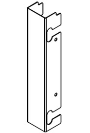 Tt handle cover - painted anthracite grey  #NA404165000