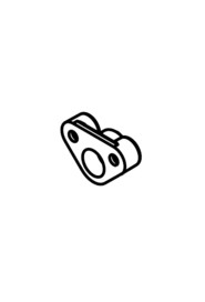 Red cable release base moulding  #NA903882000