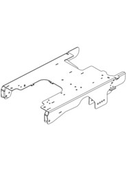 Etb mild steel chassis welded assemblypainted grey etb machines #NA304383000