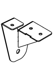 Transport wheel bracket weld assembly ttb machines #NA304360000