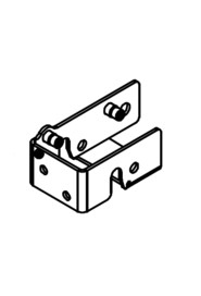 Nutserted deck lock bar guide  #NA304409000