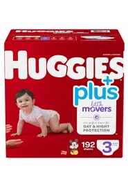 Couches pour bébé, taille 3 (16-28 lbs) Little Movers #EM000955503