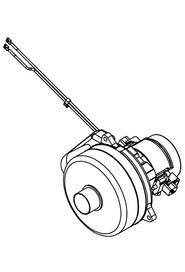 24v tangential discharge 2-stage vac motor c/w 320mm & 415mm long wires #NA321686000