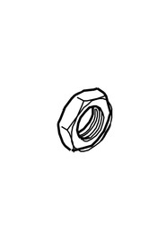 Pawl nut  #NA154750300