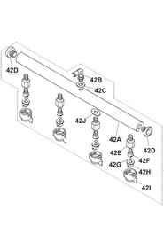 Complete manifold for ns400brush/ch.one #NA157577C00