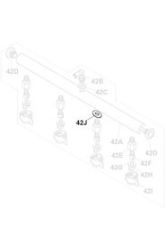 Centre plate for manifold #NA155652000