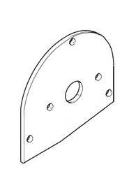 Bearing support plate #NA154324000