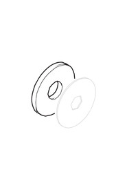 Silicon gasket d.45x10 #NA154322000