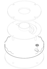 Lower soundproofing disc  #NA015200000