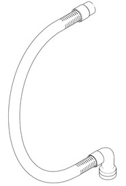 Hose d.38 for charis motor  #NA15364CCH0