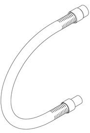 Hose for charis vacuum head  #NA153453000
