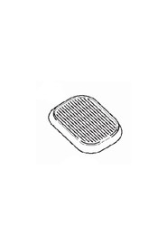 Rubber cover for pedal #NA154671000
