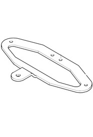 Support plate for elite squeegee  #NA154719100