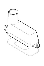 Drain trap for elite squeegee  #NA154810000