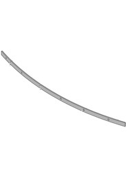 Plate for fixing front rubber blade   #NA154801000