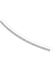 Plate for fixing rear rubber blade  #NA154805000