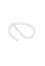 Poly tube 6/8 l=50cm #NA157352200