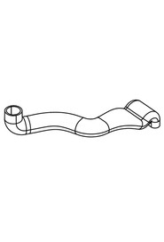 Ttb 1840 fluid pipe #NA090253100
