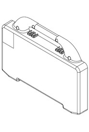 Ttb 1840 battery case (half) #NA328144000