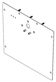 Electronics front cover plate sub assy mentzer (35a) #NA330202000