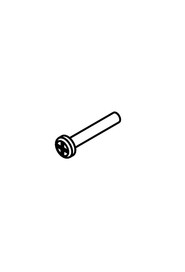 M4 x 25mm long pozi screw stainless steel  #NA291165000