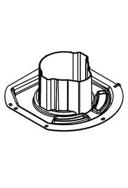 Exhaust diverter moulding  #NA237620000