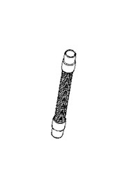 Suction hose 1330mm x ø38mm #NA021306100