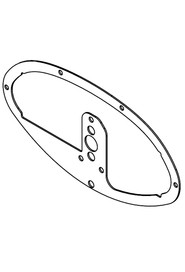 Cro control panel gasket (upper)  #NA203039000