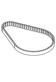 Belt (gates-gt3 560 8mgt 15mm)  #NA208897000