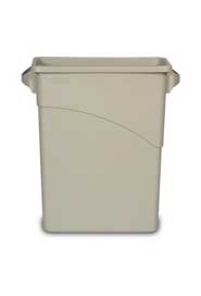 Waste Container Rubbermaid 3541 Slim Jim #RB003541BEI