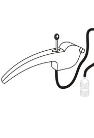 Handle lever black #NA130810000