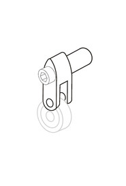 Inox wheel support #NA160501000