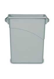 Poubelle Rubbermaid 3541 Slim Jim #RB003541GRI