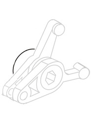 Wheel raising activator #NA140300000