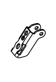Brush deck pitch adjuster zinc plated #NA905398000