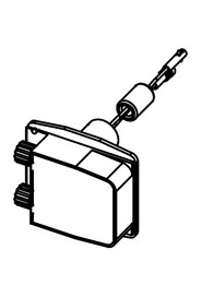Detergent pump & soldered lead assembly  #NA321417000