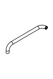 Silicon tube 8mm i/d x 3.2mm wall section (cut 250mm) tro650 #NA391498000