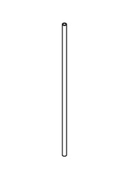 600mm long x 6mm i/d x8mm o/d flexible nylon tube tro650 #NA391503000