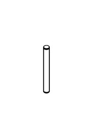 Brush deck pivot pin  #NA206981000