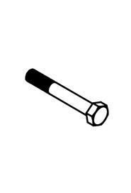 M10 x 70mm long hex bolt  #NA219570000